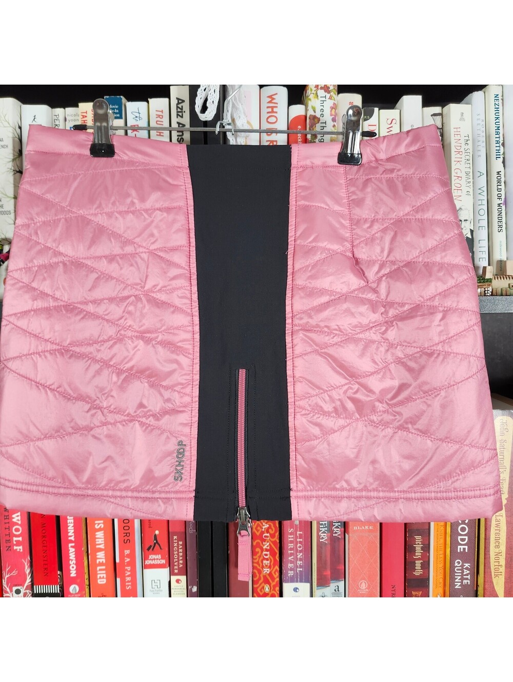 SKHOOP Pink Insulated Outdoor Skirt Full Zip Quilted Size Small